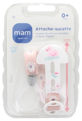 MAM Attache-Sucette Universel 0 Mois et + - Modèle : Canard