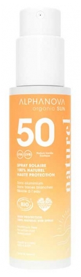 Alphanova Sun Spray Solaire Visage & Corps SPF50 Bio 100 g