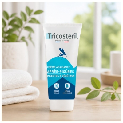 Tricosteril Crème Apaisante Après Piqûres Insectes & Végétaux 40 ml