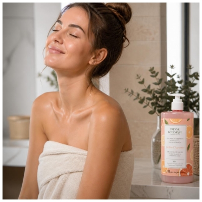 Trésor Botanique Gel Douche Jardin d'Agrumes 1 L