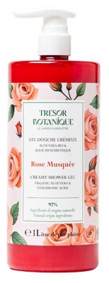 Trésor Botanique Gel Douche 1 l - Rose Musquée