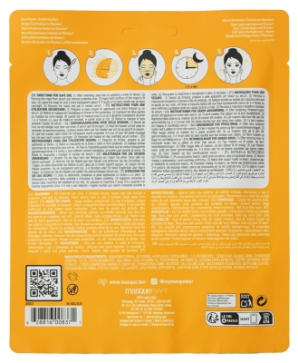 B.A.R Masque Hydrogel à la Vitamine C 1 Masque