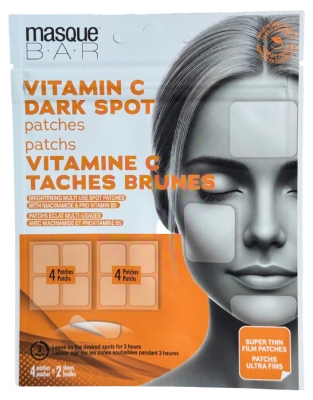 B.A.R Patchs Vitamines C Taches Brunes 8 Patchs Ultra Fins