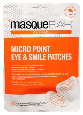 Bar B.a.r - Patchs Micro-Aiguilles - Yeux & Rides du Sourire