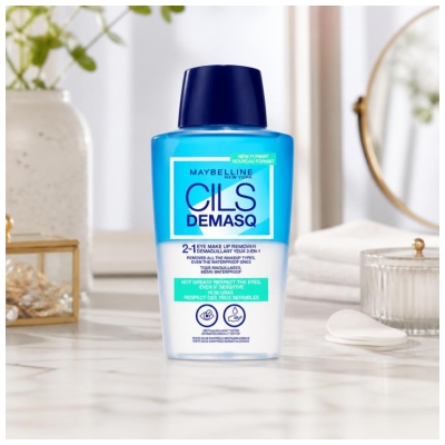 Maybelline New York Cils Demasq Démaquillant Yeux Tous Maquillage 2en1 150 ml