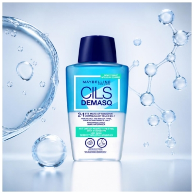 Maybelline New York Cils Demasq Démaquillant Yeux Tous Maquillage 2en1 150 ml