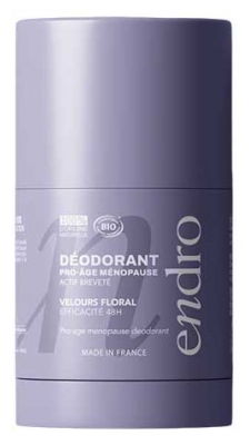 Endro Déodorant Stick 48 H Velours Floral Pro-Âge Ménopause Bio 50 g