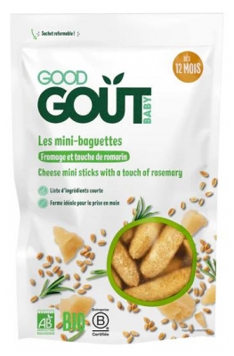 Good Goût Mini-Baguettes Romarin Fromage 70 g (à consommer de préférence avant le 15/09/2026)