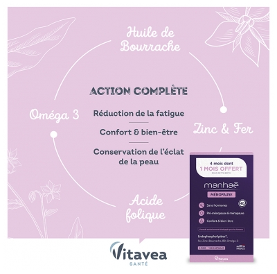 Vitavea Manhaé Cure 4 Mois Dont 1 Mois Offert