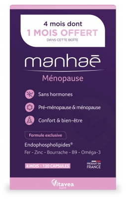 Vitavea Manhaé Cure 4 Mois Dont 1 Mois Offert