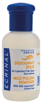 Ecrinal Dissolvant Doux au Lipesters de Soie 60 ml