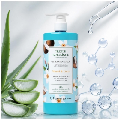Trésor Botanique Gel Douche Monoï & Coco 1 L