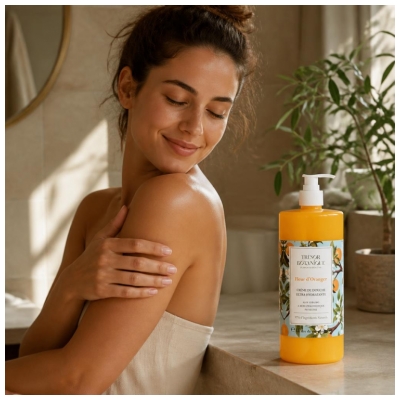 Trésor Botanique Crème de Douche Fleur d'Oranger 1 L