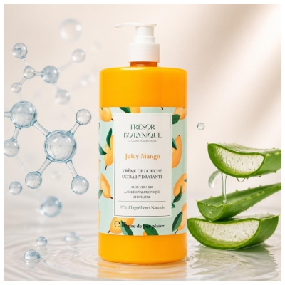Trésor Botanique Crème de Douche Juicy Mango 1 L