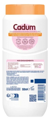 Cadum Crème Lavante Surdoux Lait Effet Peau Bébé 500 ml