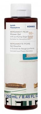 Korres Gel Douche Bergamote Poire 250 ml