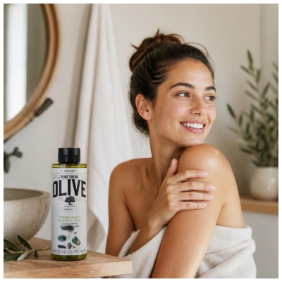 Korres Olive Pure Greek Gel Douche au Sel de Mer 250 ml