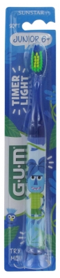 Gum Brosse à Dents Timer Light 6+ - Couleur : Bleu 2