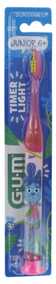 Gum Brosse à Dents Timer Light 6+ - Couleur : Rose