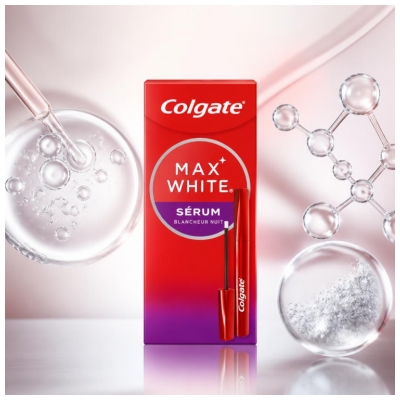 Colgate Max White Sérum Blancheur Nuit Pinceau 2,5 ml