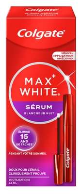 Colgate Max White Sérum Blancheur Nuit Pinceau 2,5 ml
