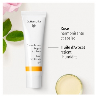 Dr. Hauschka Crème de Jour Légère Enveloppante à la Rose 30 ml
