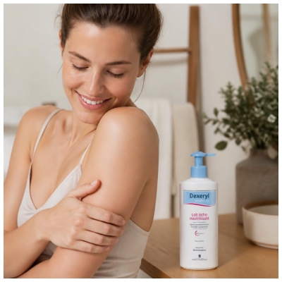 Dexeryl Lait Nourrissant Peaux Sèches 500 ml 