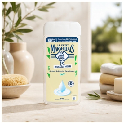 Le Petit Marseillais Crème de Douche Nourrissante Extra Douce 300 ml
