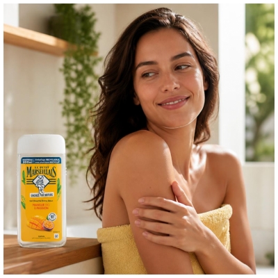 Le Petit Marseillais Gel Douche Hydratant Extra Doux Mangue Bio & Passion 300 ml