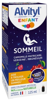 Alvityl Enfant Sirop Sommeil Goût Cerise 125 ml