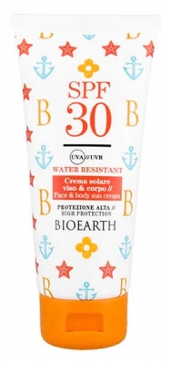 Bioearth Crème Solaire Visage et Corps SPF30 150 ml