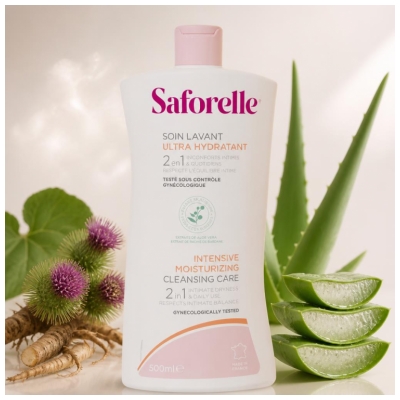 Saforelle Soin Lavant Ultra Hydratant 2en1 500 ml