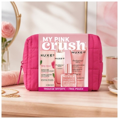 Nuxe Prodigieux Floral Rituel Trousse My Pink Crush