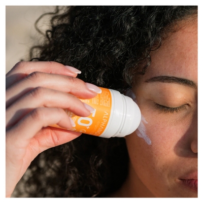 Alphanova Sun Roll-On Solaire Sport Parfum Vanille SPF50+ Bio 50 g