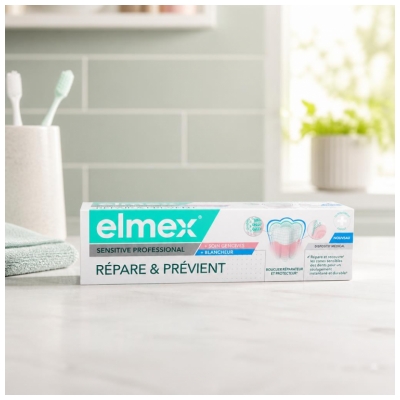 Elmex Sensitive Professional Soin Gencives Blancheur Dentifrice