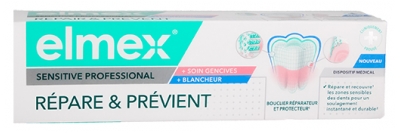 Elmex Sensitive Professional Soin Gencives Blancheur Dentifrice