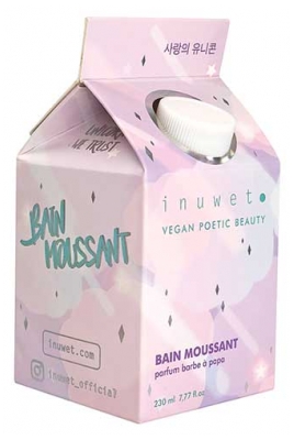Inuwet Bain Moussant Barbe à Papa 230 ml
