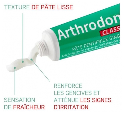 Arthrodont Classic Dentifrice Gencives Sensibles 50 ml