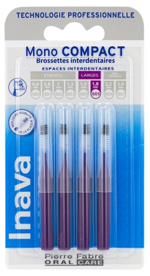 Inava Pierre Fabre Oral Care Brossettes Mono-Compact - Taille : ISO5 1,8 mm