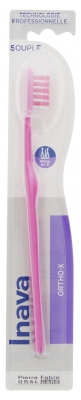 Pierre Fabre Oral Care Inava Brosse à Dents Ortho X Souple - Couleur : Rose