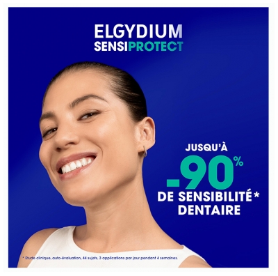 Elgydium Sensiprotect Dentifrice Quotidien Dents Sensibles 75 ml
