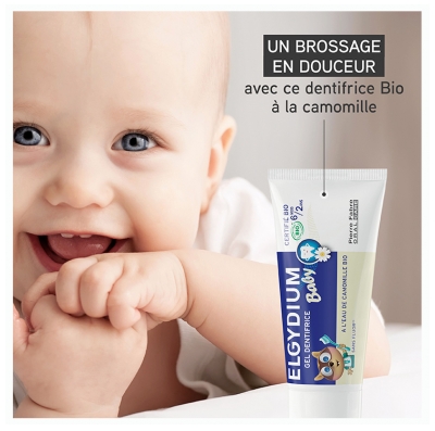 Elgydium Baby Gel Dentifrice Bébé de 6 Mois à 2 Ans 30 ml