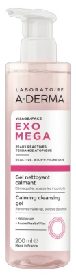 A-DERMA Exomega Control Gel Calmant Nettoyant 200 ml
