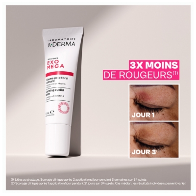 A-DERMA Exomega Control Baume Palpébral Calmant 15 ml