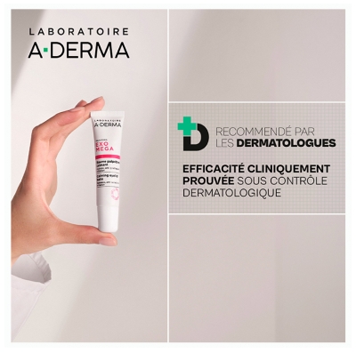 A-DERMA Exomega Control Baume Palpébral Calmant 15 ml