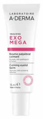 A-DERMA Exomega Control Baume Palpébral Calmant 15 ml