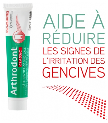 Arthrodont Classic Dentifrice Gencives Sensibles 75 ml