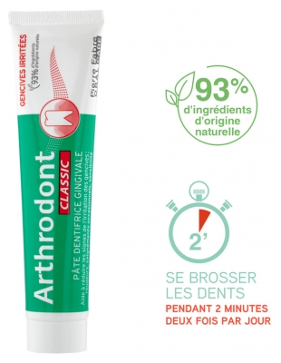 Arthrodont Classic Dentifrice Gencives Sensibles 75 ml
