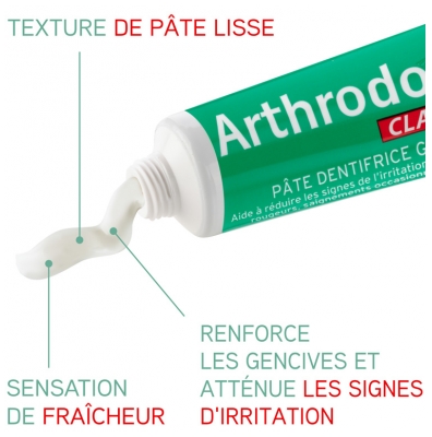 Arthrodont Classic Dentifrice Gencives Sensibles 75 ml