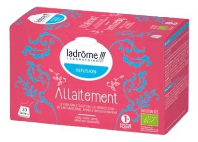 Ladrôme Infusion Allaitement Bio 20 Sachets de 1,5 g